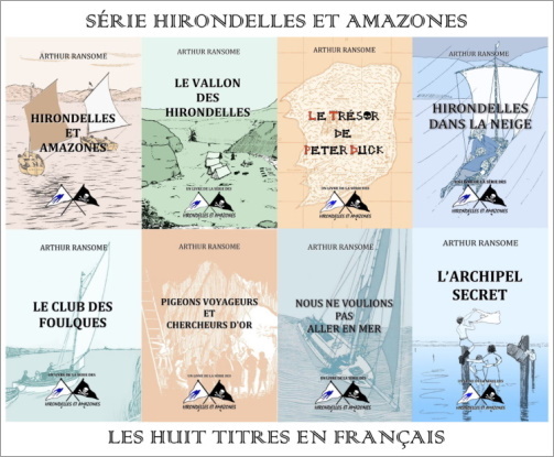Arthur Ransome – huit titres en fançais